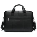 Fashion Top Layer Cowhide Briefcase Computer Bag Male
