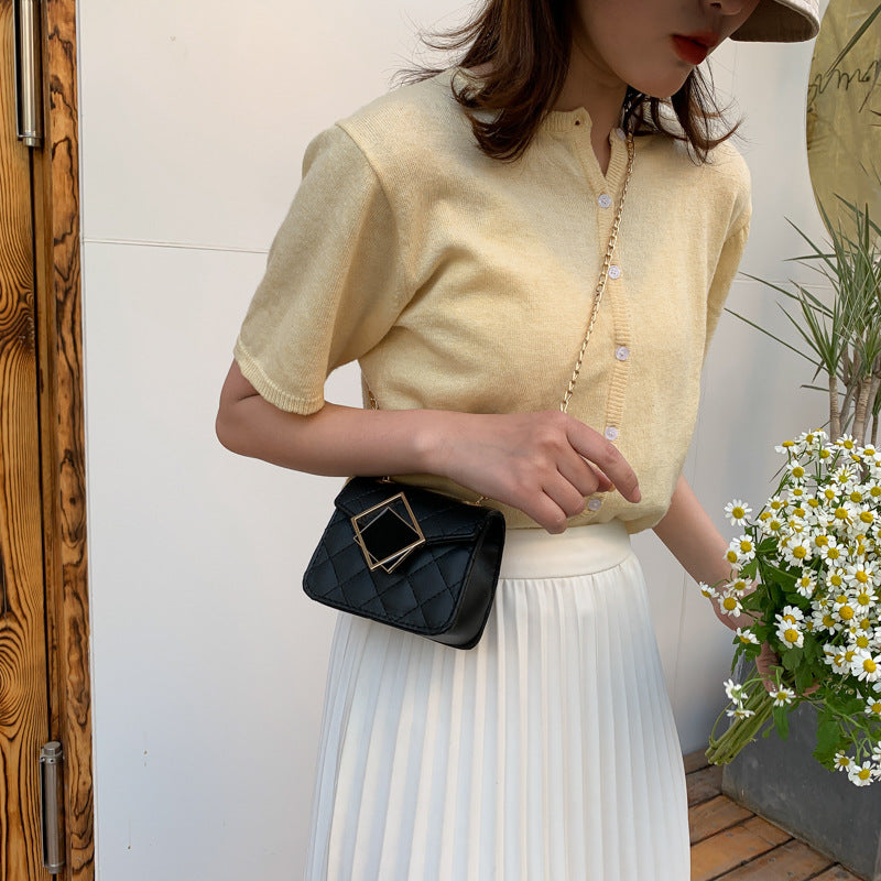 Fashion messenger small square bag